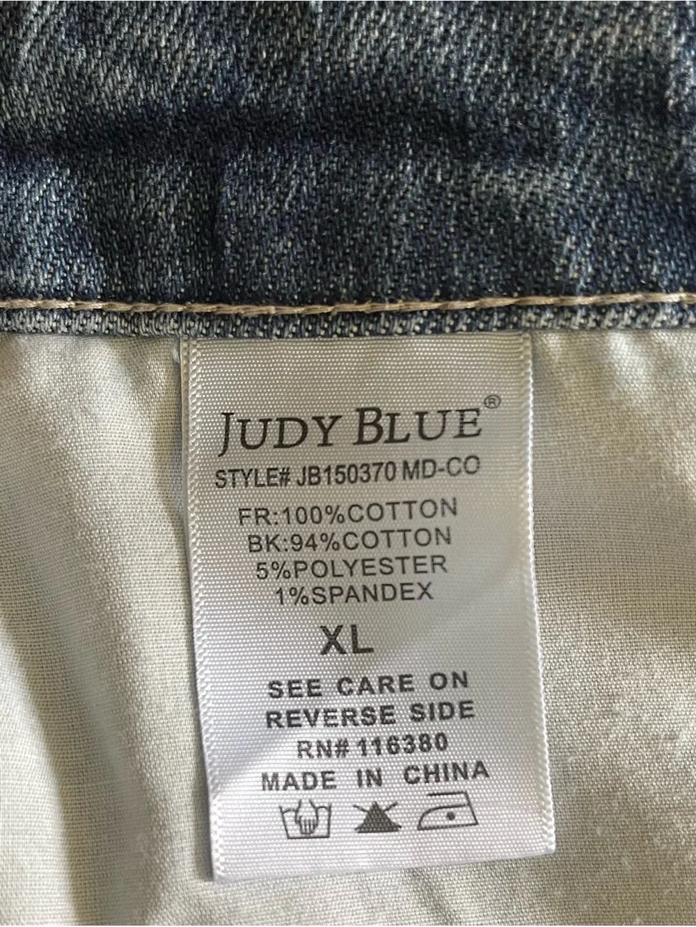 Judy Blue Light Wash Long Denim Cutoff Shorts